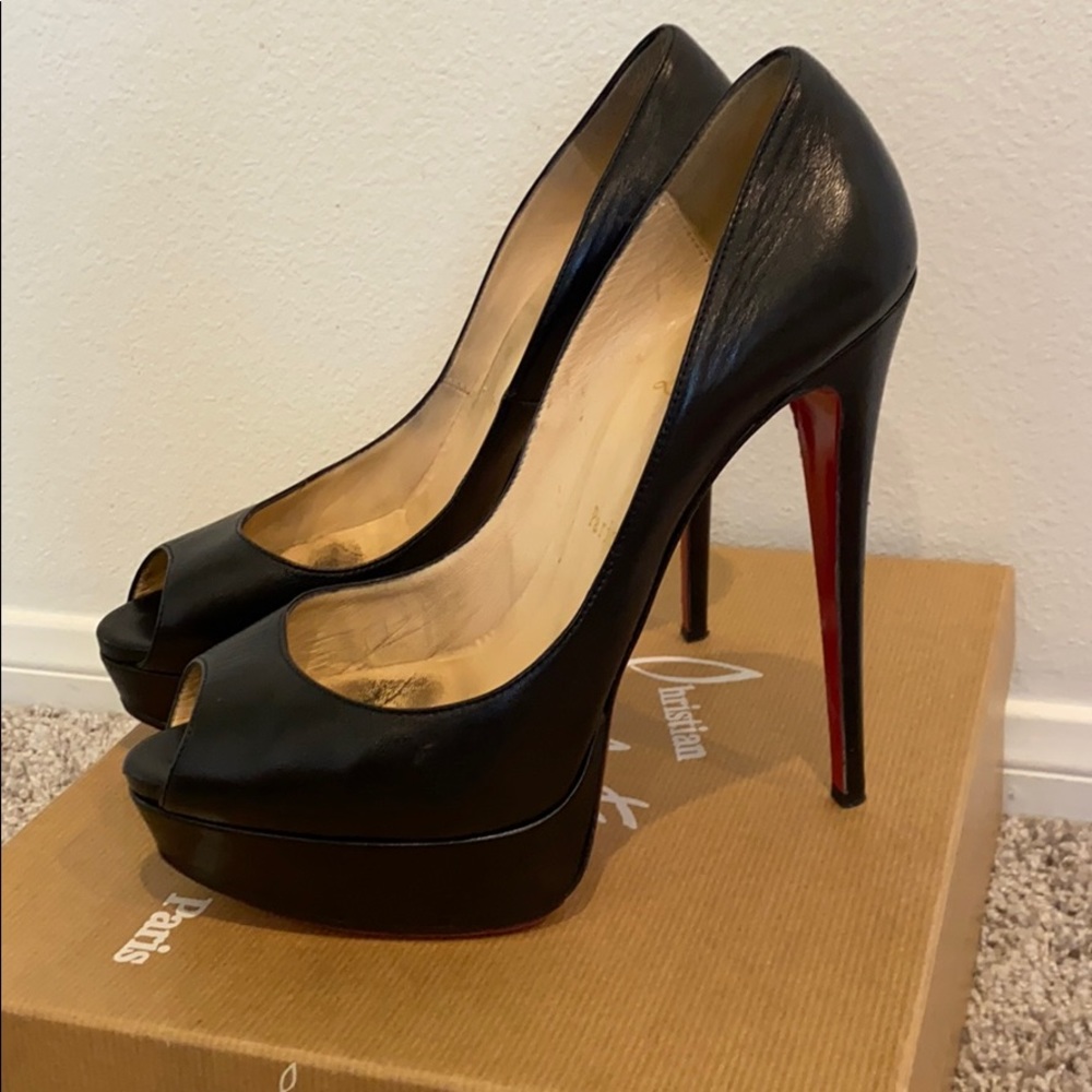 Christian Louboutin Lady peep 150 (40.5/10.5)